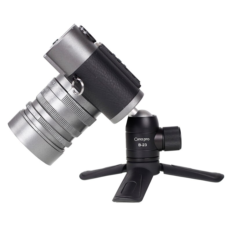 Mini Phone Tripod Tabletop Smartphone Mount Clip Holder Stand w Detachable Ballhead for iPhone X/8/7 Plus Huawei Xiaomi