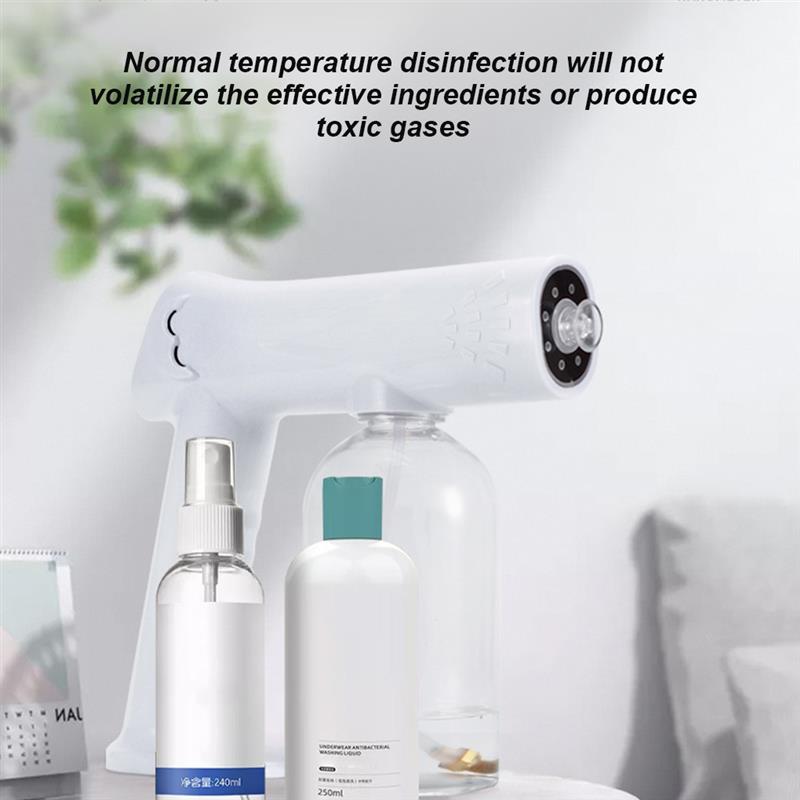 Cleaning Fogger 300ml Wireless Body Induction Atomizer Electric Rechargeable Sprayer Machine