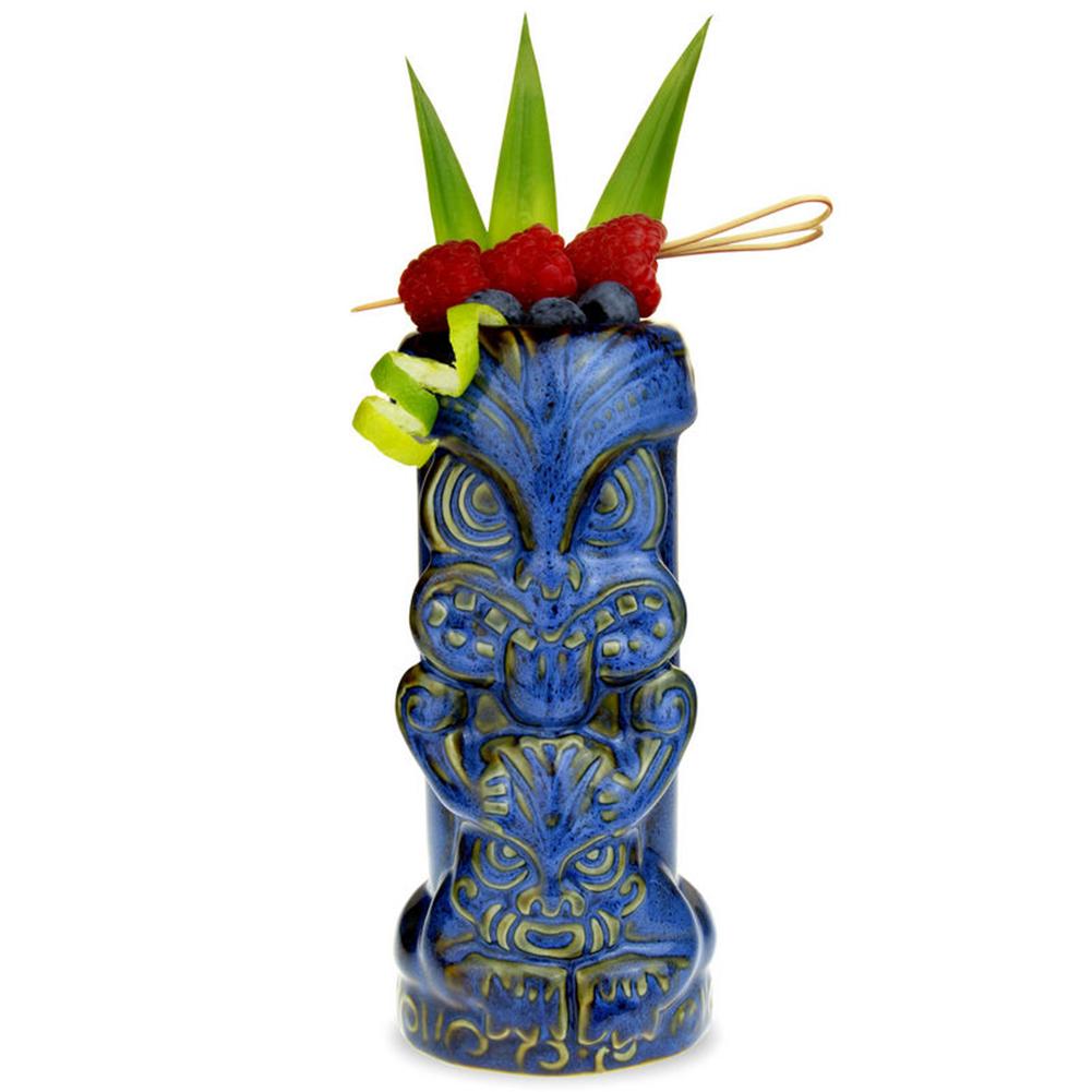 450ml uggla form tiki mugg keramisk kopp öl kopp kaffe mugg tiki kopp keramik hantverk