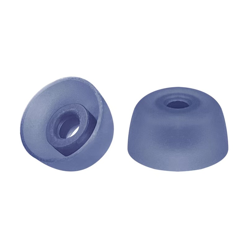 Silikon-Ohrhörer Ohrhörer Ohr stöpsel für Jabra Elite 3/Elite 5 in-Ohr-Kopfhörer Ersatz Isolat Lärm Stecker Ohr stöpsel: XS / Dunkelblau