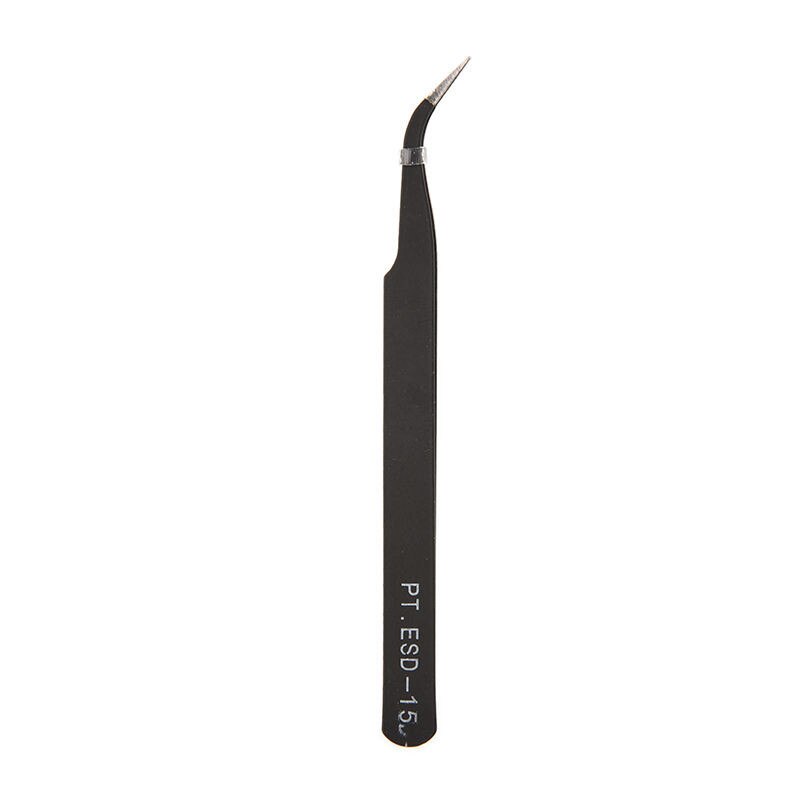 Makeup ögonfrans pincett 3d volym ögonfransförlängning pincett fläkt frans ögonbryn pincett: Esd 15