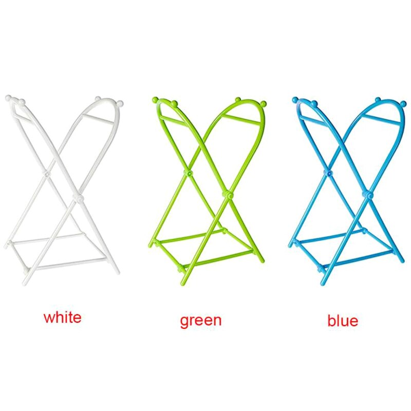 Cubo de basura plegable tipo X, porta bolsa de basura de plástico, estante de almacenaje para Cocina