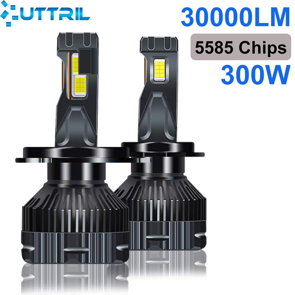 H4 H7 Canbus LED auto LED-koplamp 300W 30000LM H1 H8 H9 H11 9005 HB3 9006 HB4 Auto LED-lamp High Power Mistlicht 6000K 12V