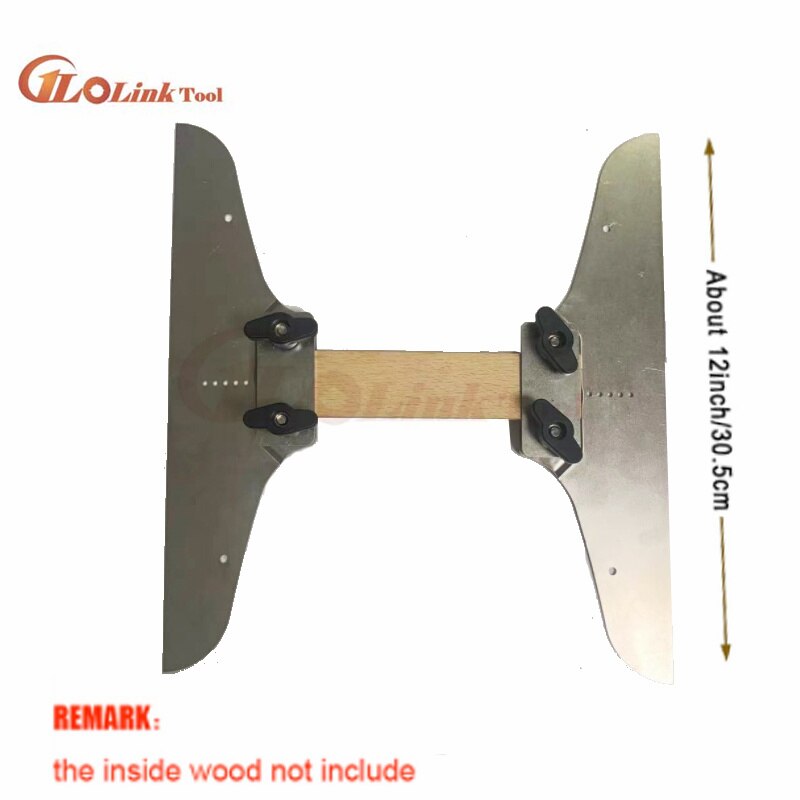 Durable Stair Tread Template Set Adjustable Step Measuring Replacement Jig Home Decoration Construction Hand Gauge Tool: Default Title