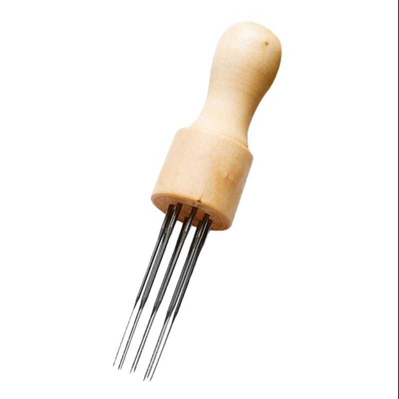 DIY Felting Needle with Eight Needles Tool Craft Wool Felt Stitch Punch Handle T8WE