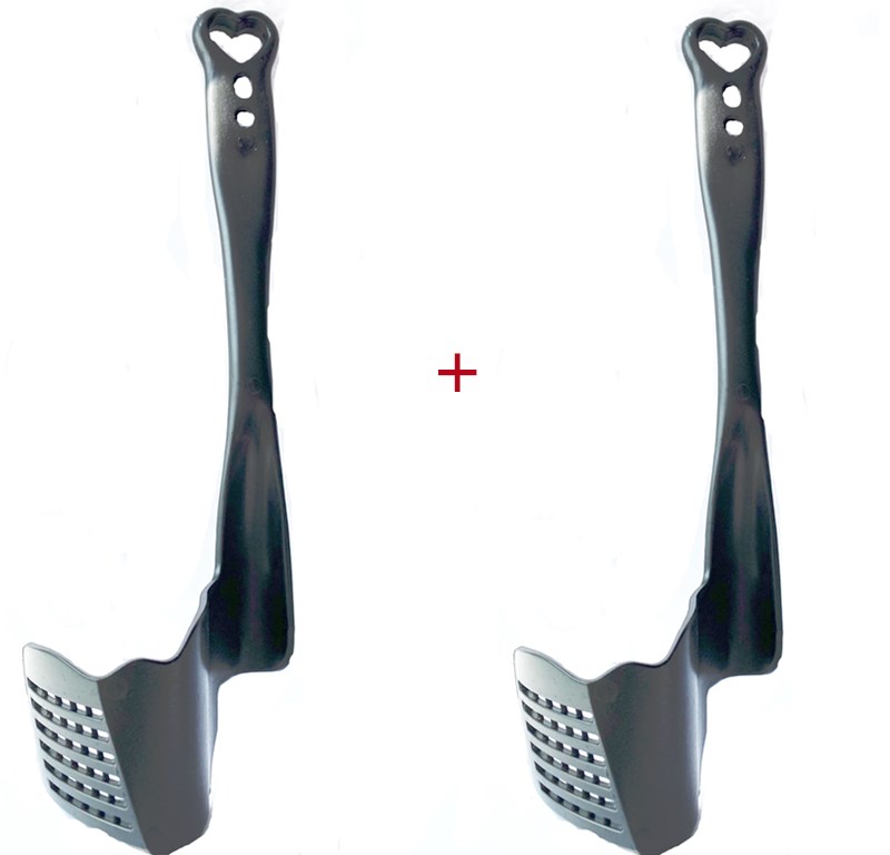 Espátula giratoria para cocina Thermomix TM6/TM31/TM5, procesador de alimentos para porciones, accesorios de cocina Termomix, herramienta de cocina, 4 Uds./2 piezas: Blanco