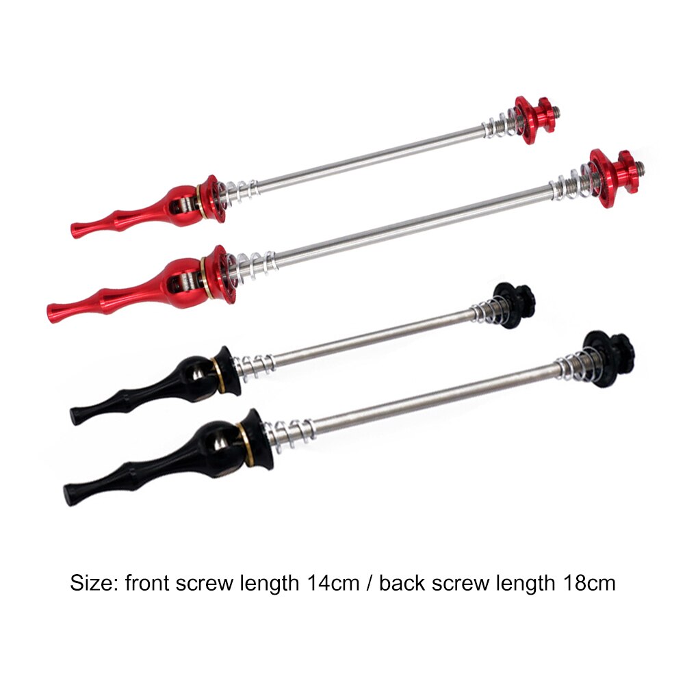 1 Pair Alloy Bicycle Quick Release for 100/130mm Road Bike Hub 100/135mm MTB Hub Riding Equipment Cycling Accessories