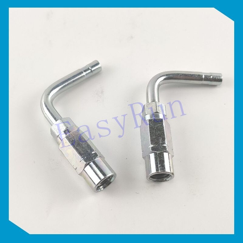 Double Braided Nylon Hose Fittings Right angle 90 degree fittings 6MM