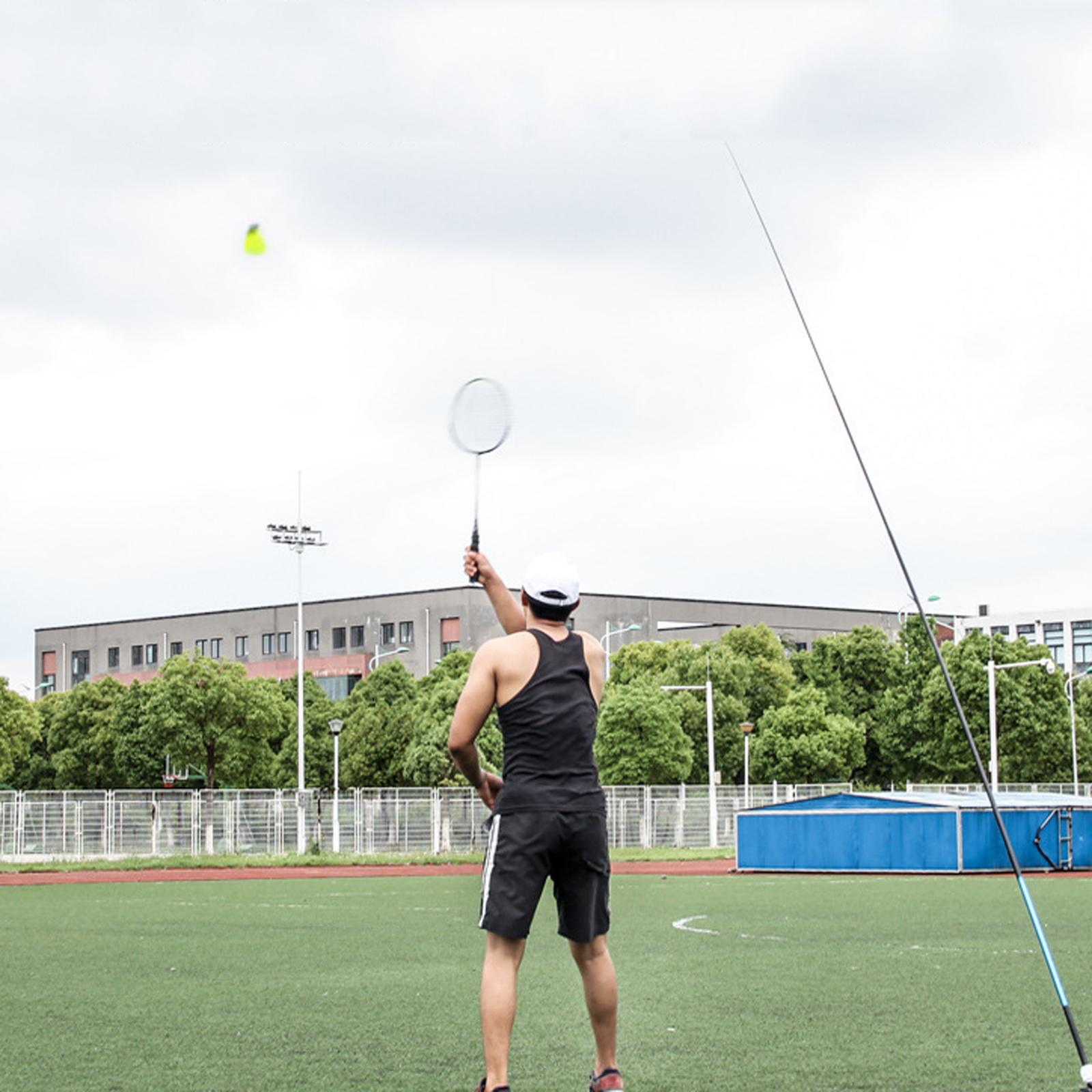 Portable Badminton Training Device Self Practice Badminton Trainer Equipment