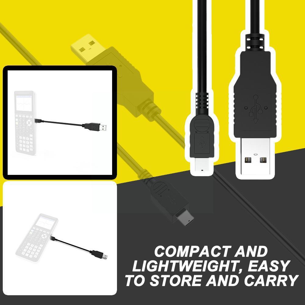 1.5m Portable Usb Charging Cable For Ti-84 Plus Ce / Ti-nspire / Ti Nspire Cx / Ti Nspire Cx Cas / Ti Tou Y5r4