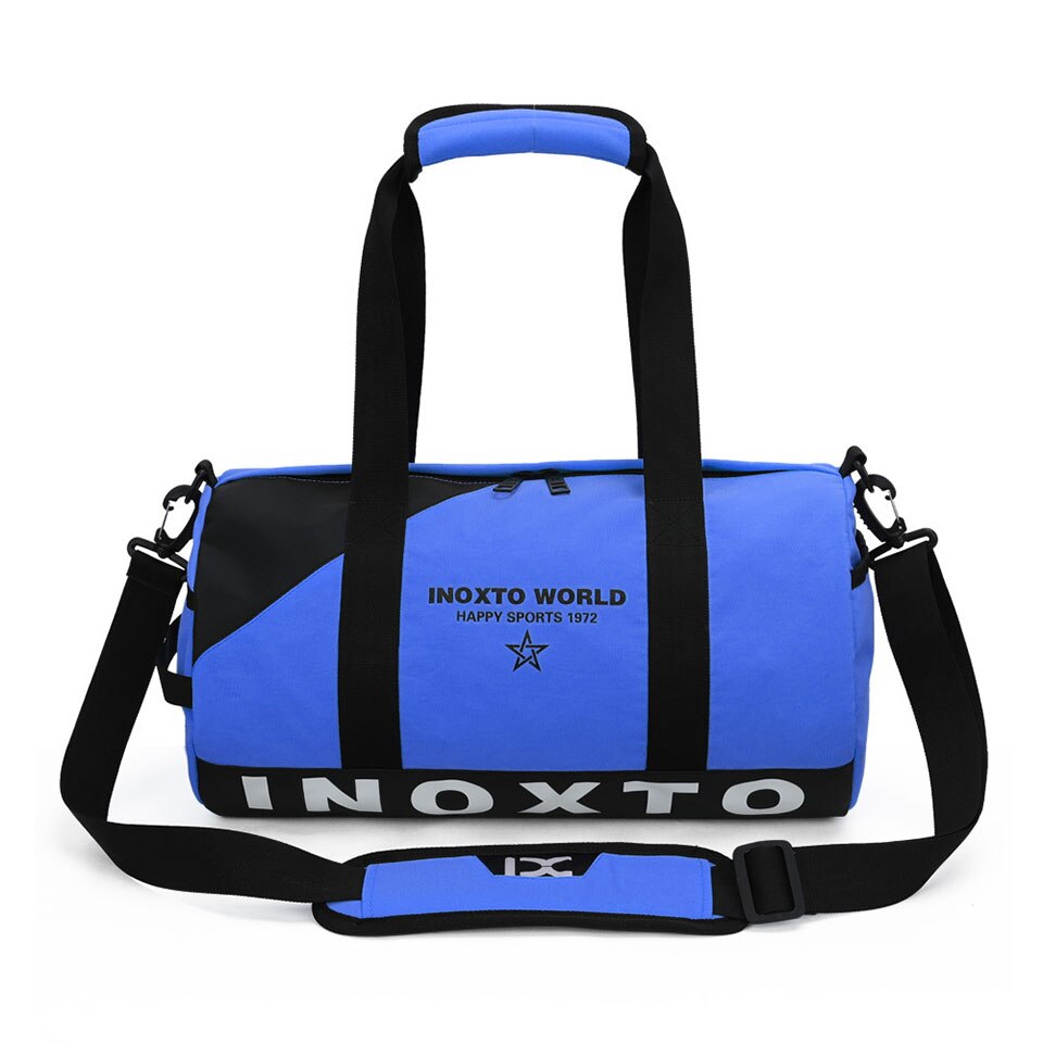 20L Sport Tasche Ausbildung Sporttasche Männer Frau Fitness Taschen Robuste Multifunktions Handtasche draussen sportlich Tote Für Männliche: Blau