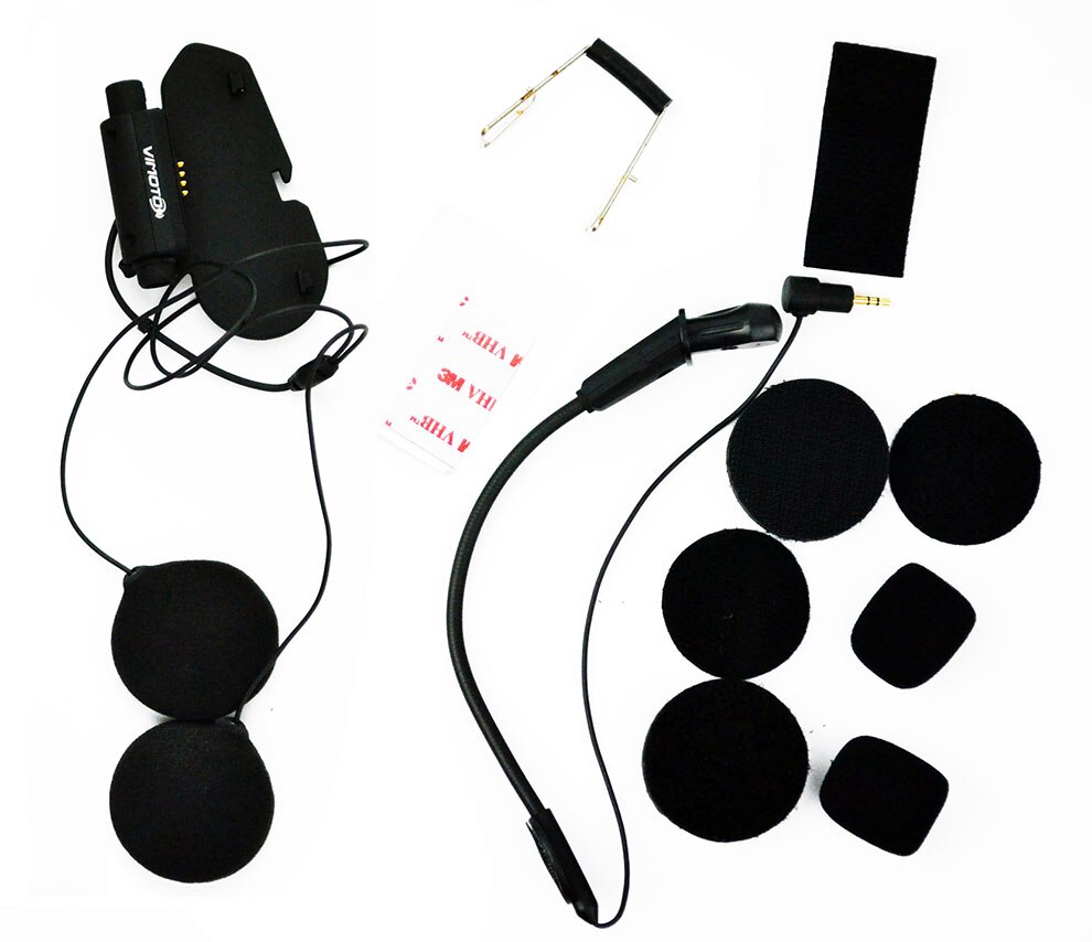 Vimoto Originele Oortelefoon Base Microfoon Kit Accessoires Voor Vimoto V3/V6 Helmen Bluetooth Headset