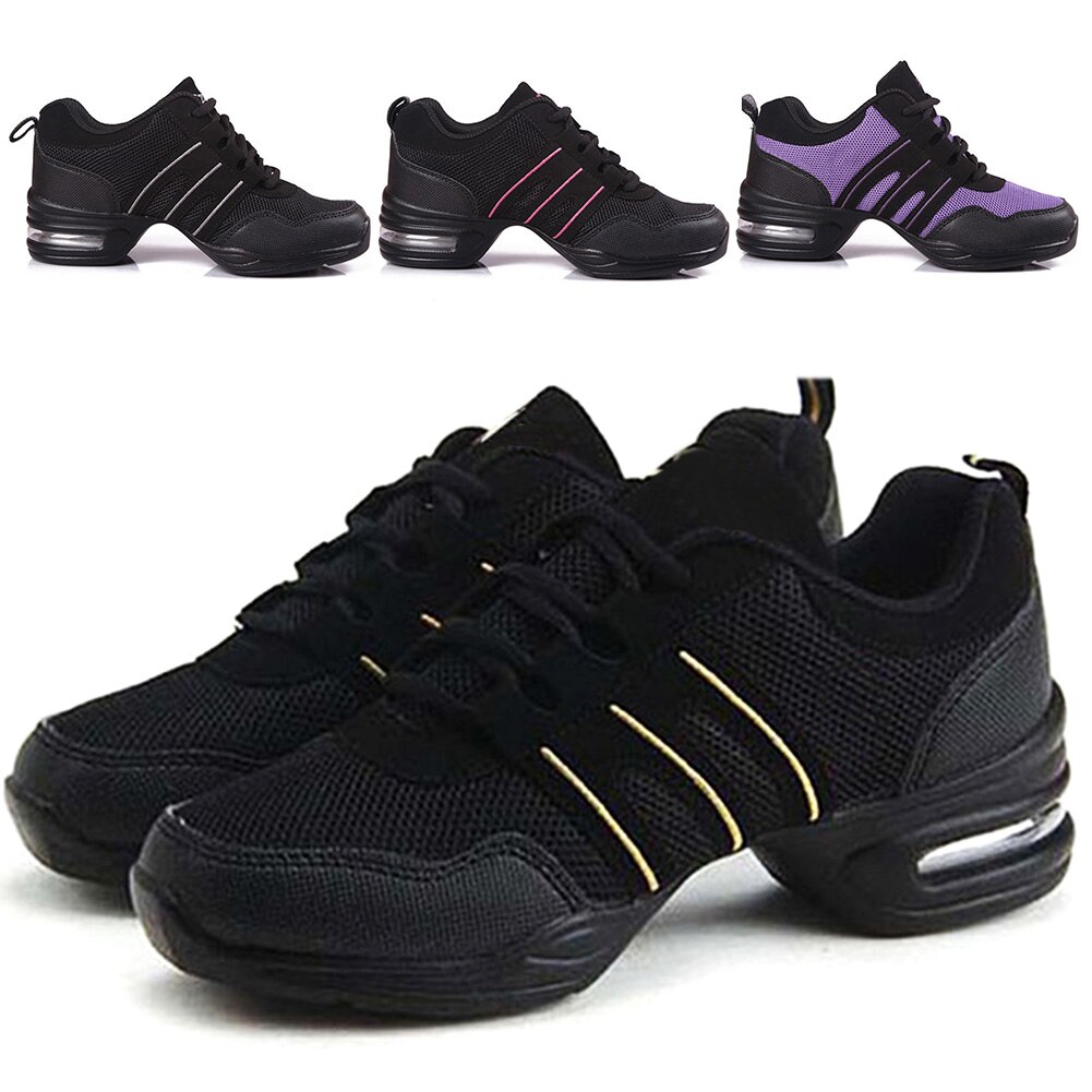 Women Sneakers Comfy Modern Jazz Hip Hop Dance Shoes Breathable Slimming increased women shoes