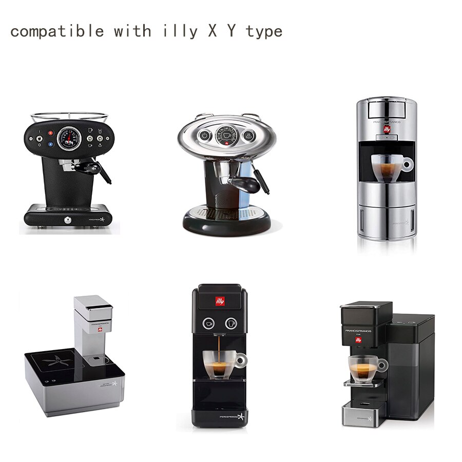 Capsules de café rechargeables et réutilisables, dosettes en acier inoxydable, compatibles avec la Machine à café lily
