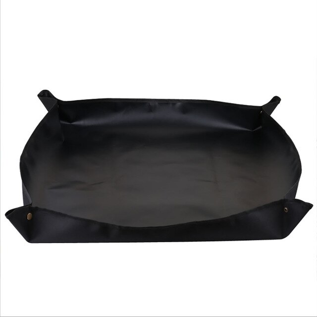Tuinieren Vlezige Tool Set Scheppen Aarde Emmer Emmer Schop Zaailingen Zaailingen Bestrating Lepel Drie Sets Emmer Scheppen: Black 75cm pad