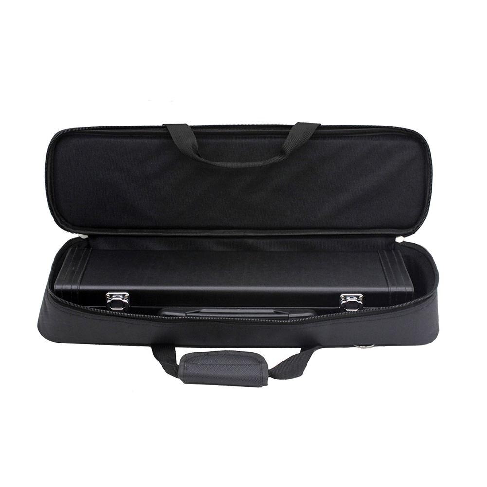 Sac à Flûte Rockible - Double Compartiment - Transport Dos/Main - 27x14x48cm - Gris