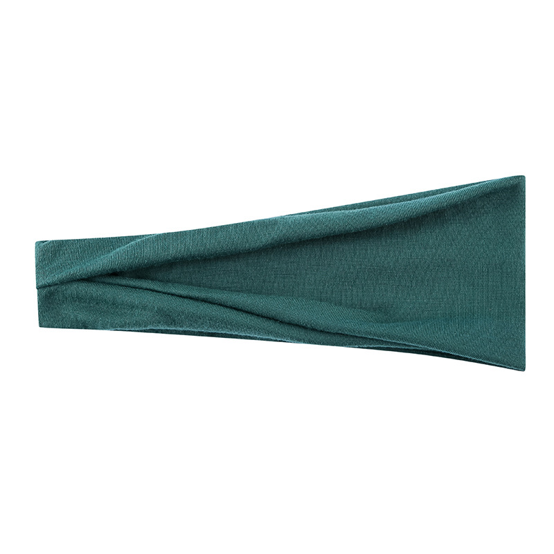 Diadema para mujer, turbante, bandas elásticas para el cabello de Color sólido, diadema para Yoga, aro para el cabello de maquillaje a la , diadema vintage, accesorios para el cabello: Naranja