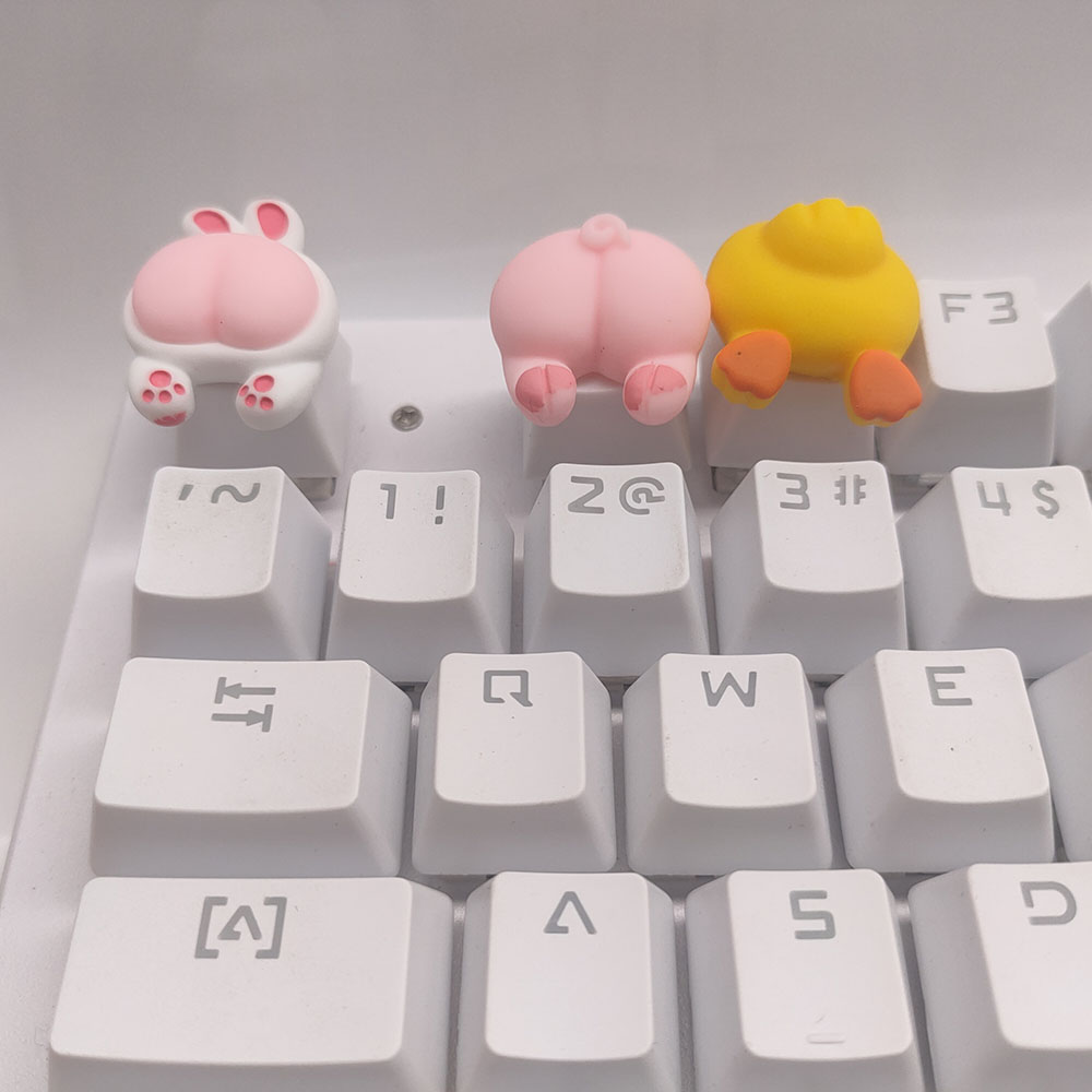 Katze Pfote Butt Schlüssel Kappe Tier Tastenkappen Für Mechanische Gaming Tastatur Benutzerdefinierte ESC Keycap Cherry Mx Schalter Für PC Für Geburtstag