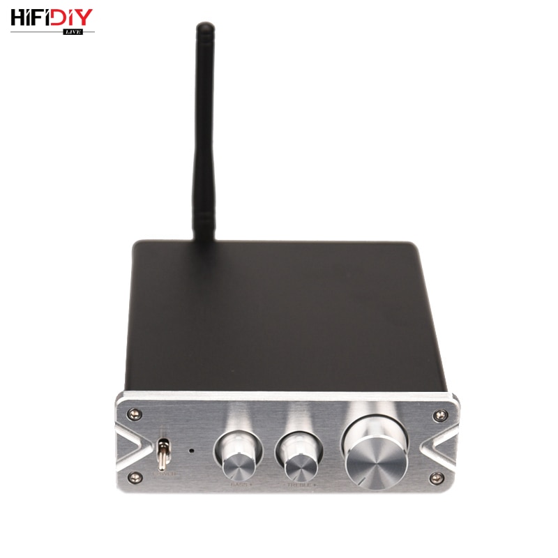 HIFIDIY en directo de alta fidelidad 2,0 completamente Digital AMPLIFICADOR DE POTENCIA DE Audio 100W * 2 Bluetooth 5,0 QCC3003 TPA3116 tonal agudos y graves de ajuste