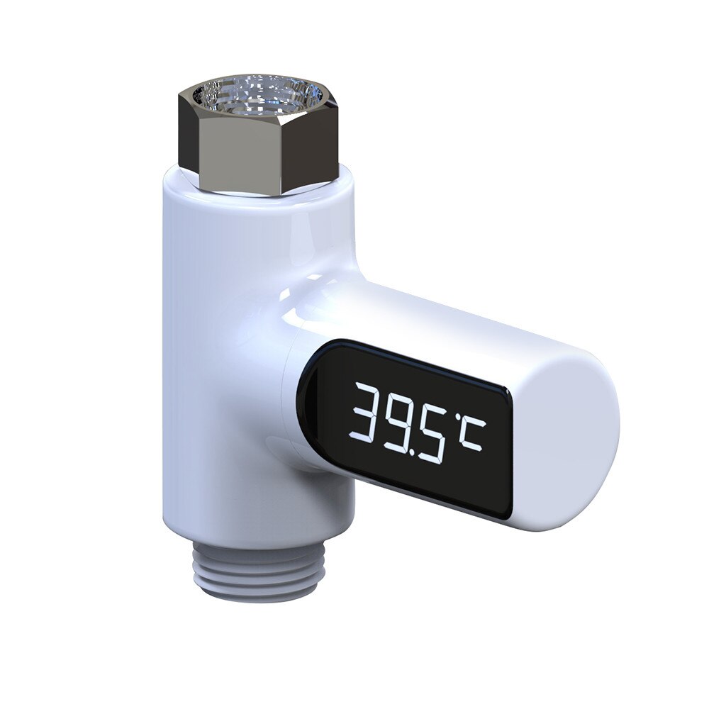 Led Water Thermometer Children Bath Faucet Shower Visual Thermometer Room Thermometer Hygrometer #G2