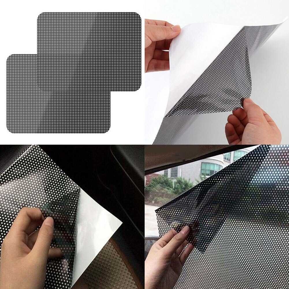 Sun Block Film Anti-UV Car Static Sunshade Stickers Window Glass Sunscreen Curtain Insulation Car Sunroof Sun Solar Film Shade