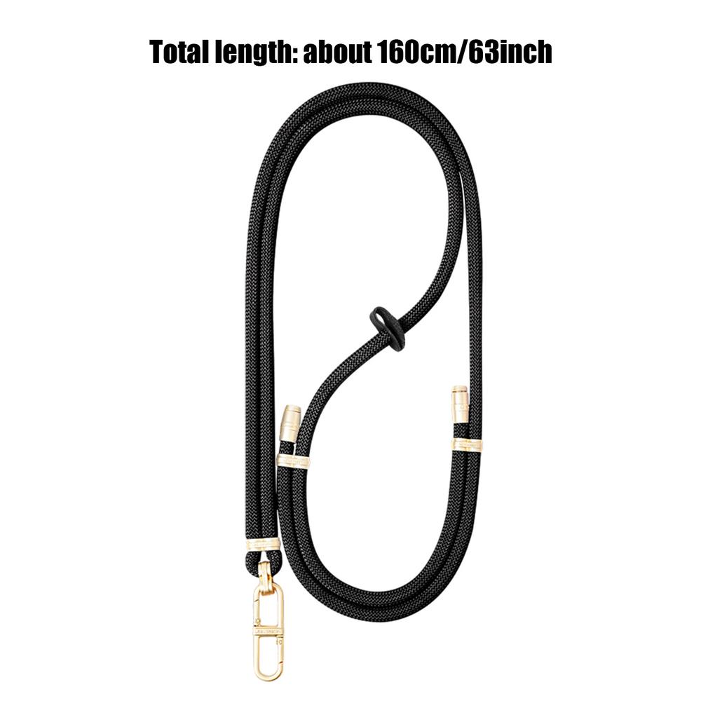 Cell Phone Holder Around Neck Adjustable Anti Theft Wrist Strap Phone Strap Universal Phone Lanyard For Men And Women Phone: black