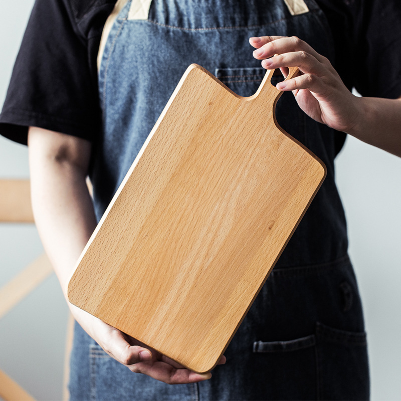 Huis Keuken Snijplank Snijplank Bamboe Vierkante Snijplank Massief Houten Vruchten Snijplank WY02151