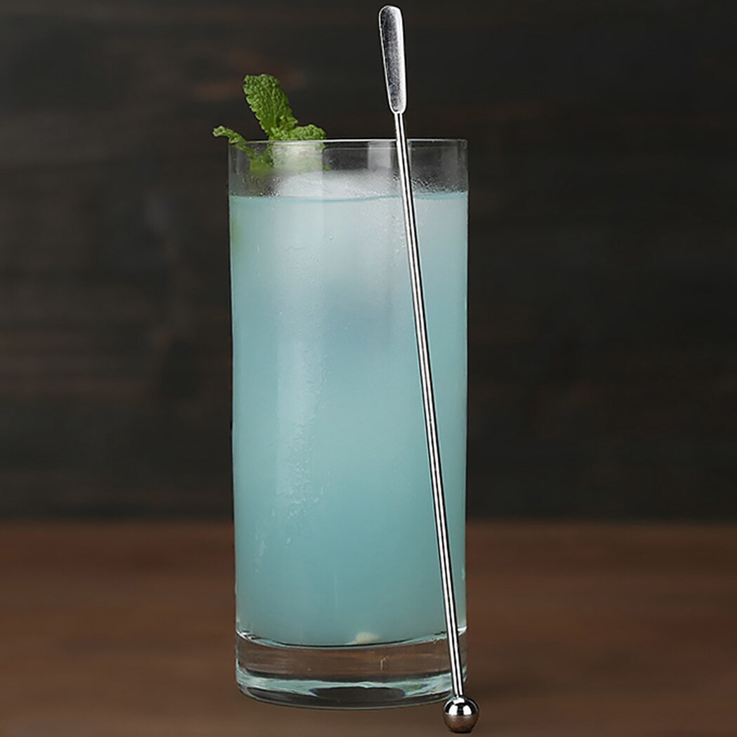 5 st 19cm rostfria mixerstavar för cocktailomrörare för bröllopsfest bar swizzle drink mixer bar muddler