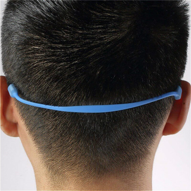 SUEF recién 20cm de silicona tira de cadena para gafas soporte Cable sostenedor de cordón de cuello para gafas de lectura guardián favores de para los niños @ 3