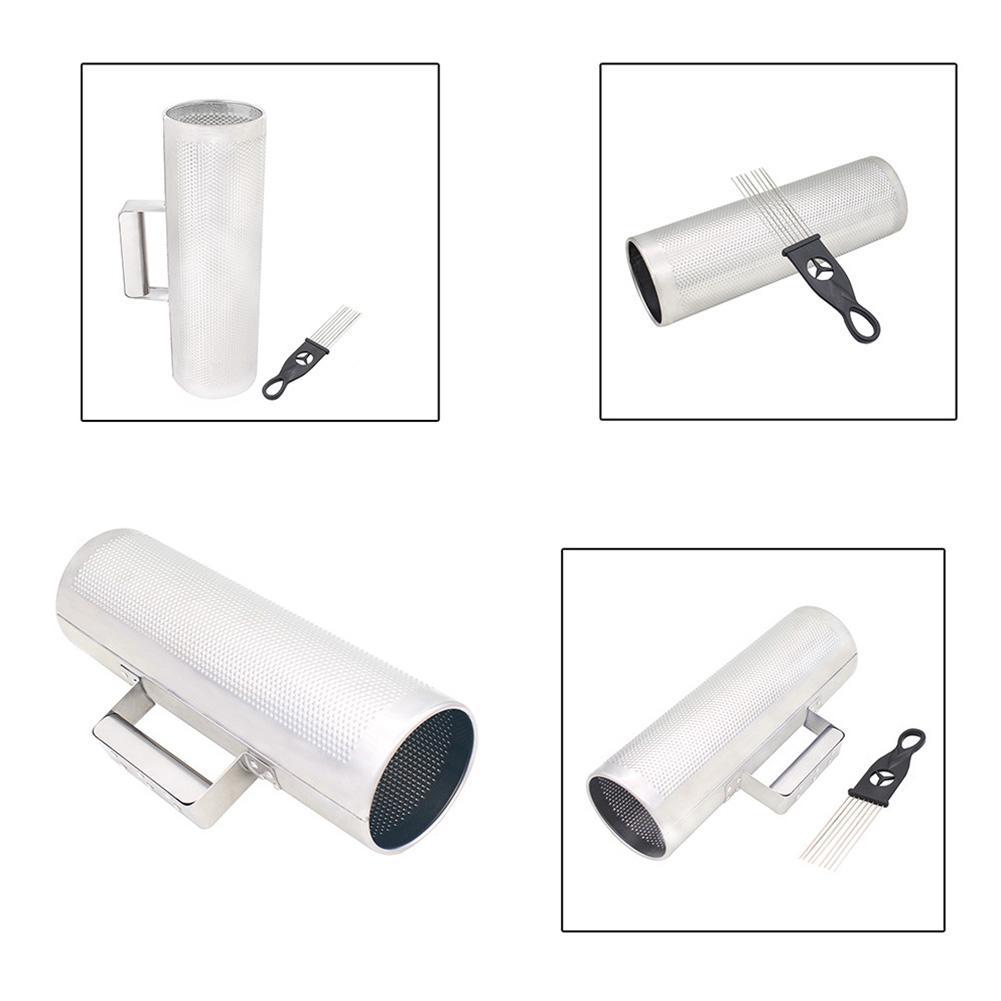 Guiro professionale in acciaio inossidabile con raschietto strumento musicale a percussione professionale Merengue latino