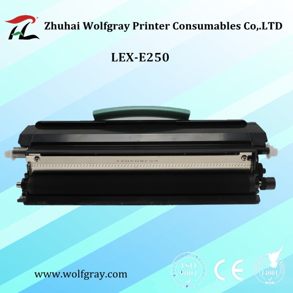 Compatible con lexmark cartucho de tóner E250/E250d/E250dn/E350/E350d/E352/E352d