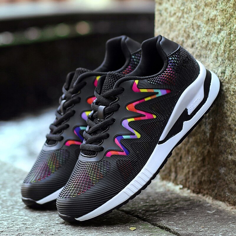2026 Pailletten Casual Lace Up Sportschoenen Sneakers Glitter Ademend