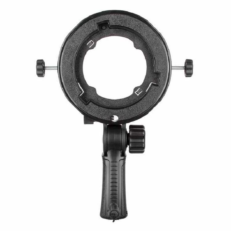 Bowens montagem acessório multi-funcional universal s tipo conjunto-suporte de suporte superior para godox v1 tt350 ad200 on-camera flash ao ar livre