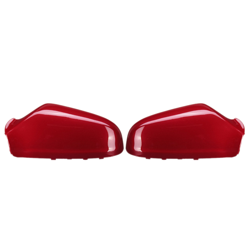 2Pcs Gloss Red Rearview Mirror Cover for Vauxhall Opel Astra 2005 2006 2007 13142000 13141999