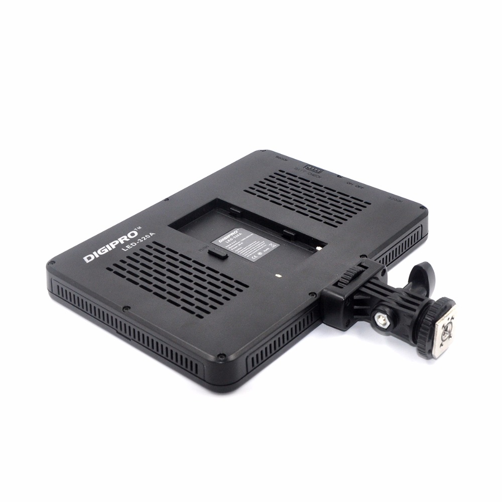 320 LED Led Video Camera Light Bi-color Temperature Adjustable 3200K 5600K Photography DSLR Photo Light for Canon Nikon