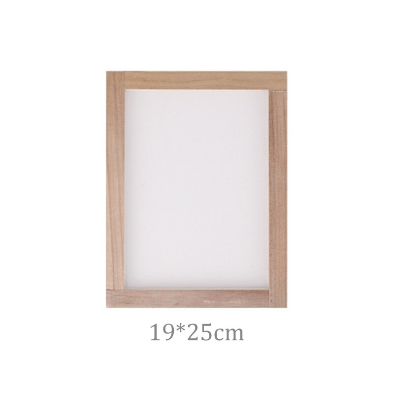 1 PC Wooden Paper Making Papermaking Mould Frame Screen Tools for Arts and Crafts Paper Handcraft DIY Children's Paper Crafts: Type F