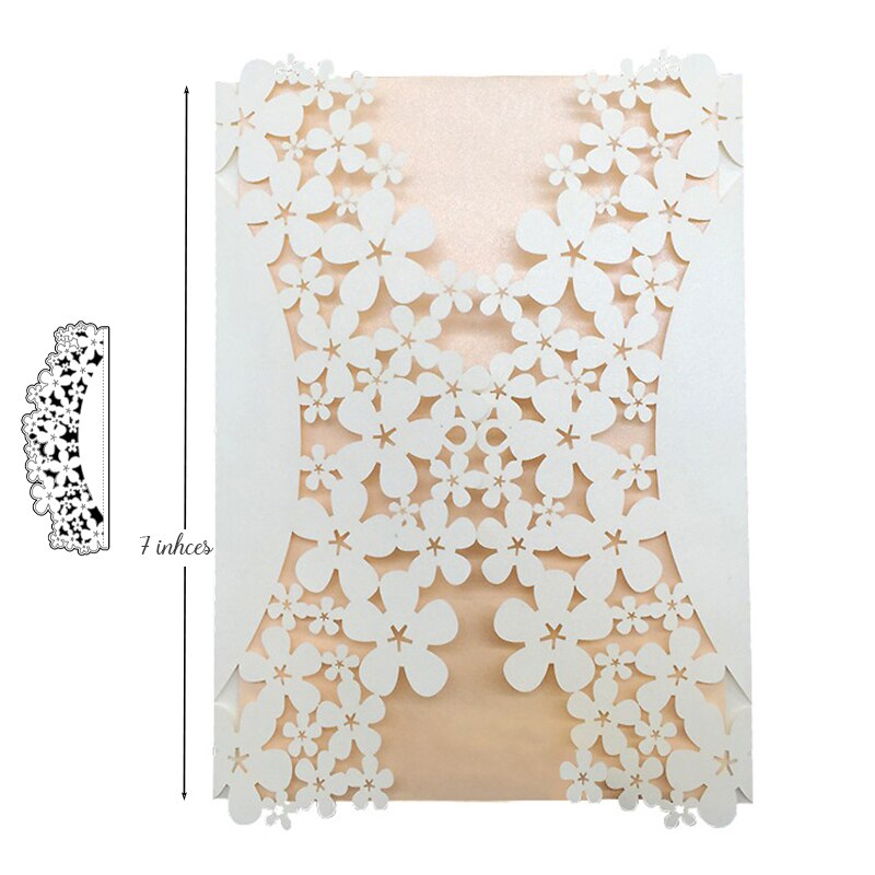 Couple Metal Cutting Dies for Wedding Invitation Cards Lovers Craft Die Cut Scrapbooking Stencil Stamp and Die Sets: DW2131