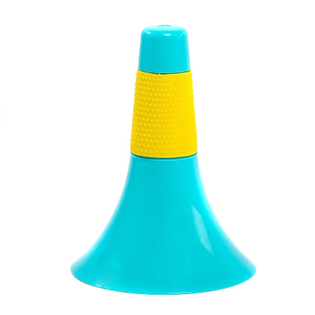 Thicken Obstacle Sign Sport Cones Football Training Cones Marker Horn BHD2: blue main yellow