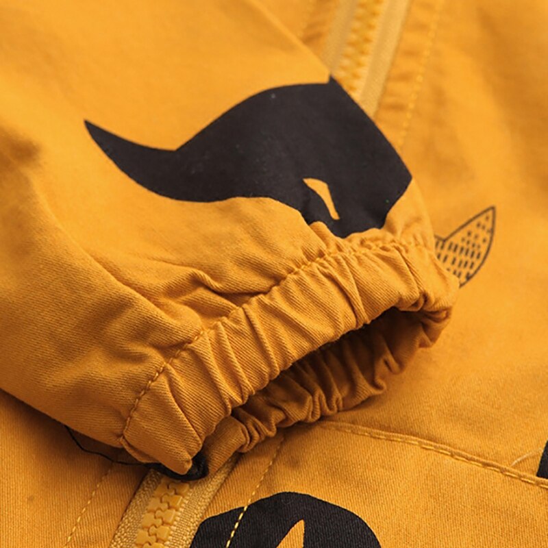 Brand Kids Clothes Boys Jackets Children Character Windbreaker Toddler Baby Coat Infant Cotton Hoodies For Girls