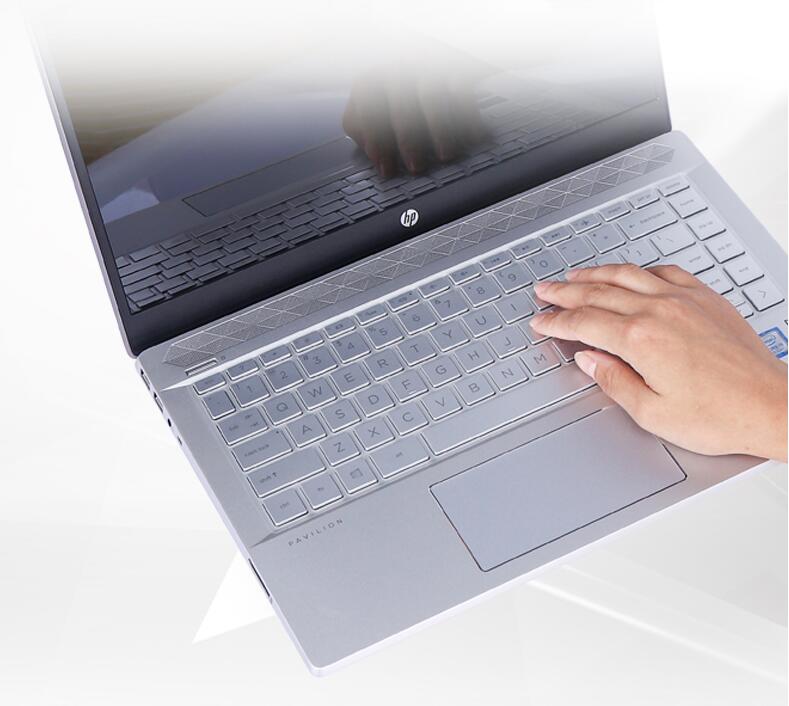 Laptop keyboard cover til hp pavilion  x360 14 tommer notebook beskyttende hud tpu klar film