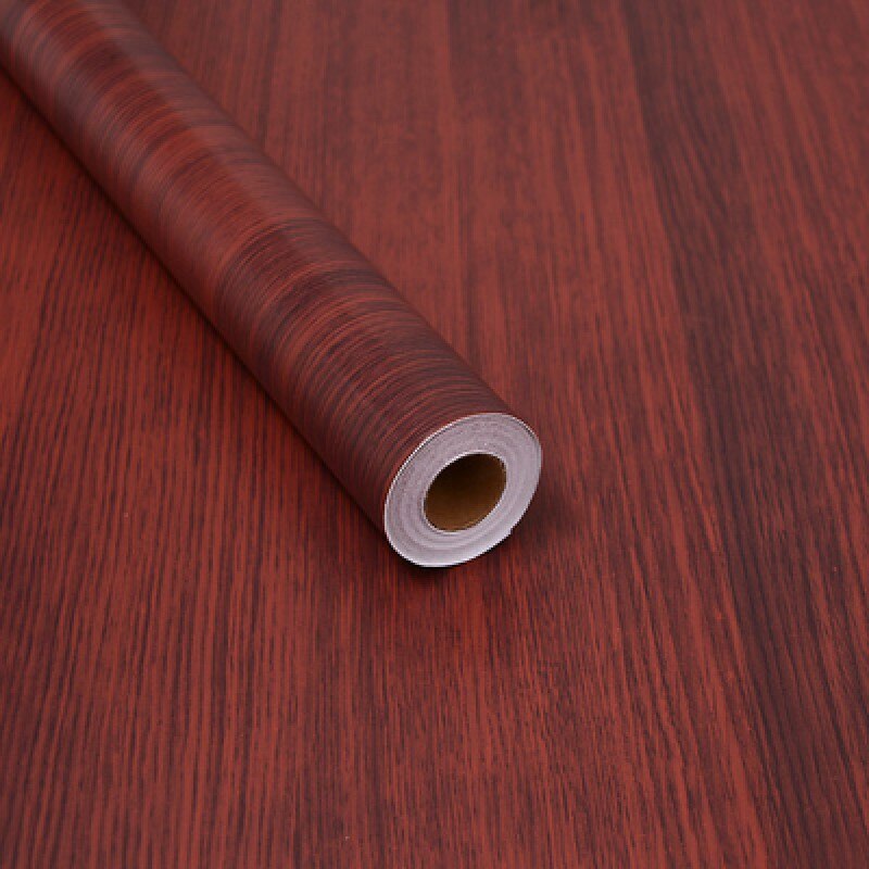 światło słoneczne 10M drewno ścienne ziarna kalkomania siebie tapeta z PVC naklejka foliowa dekoracje_GF: M1