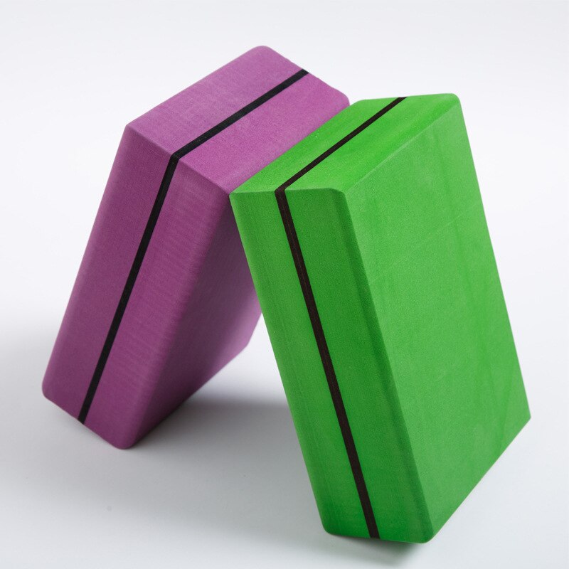 Colorful high density TPE block Yoga Dance auxiliary supplies increase brick color block nice pattern Yoga aids