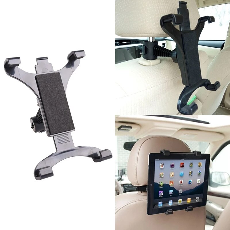 Tablet Auto Houder Stand Voor Ipad 2/3/4 Air Pro Mini 7-11 &#39;Universele 360 Rotatie Beugel achterbank Auto Mount Handsteun Pc