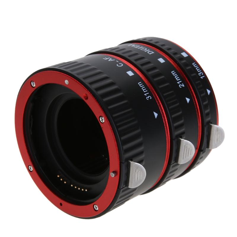 montura de enfoque automático AF Tubo de extensión Macro/anillo para lentes Canon 5D Mark IV EOS EF-S 760D 750D 700D 80D 7D T6s 6D adaptador de lente