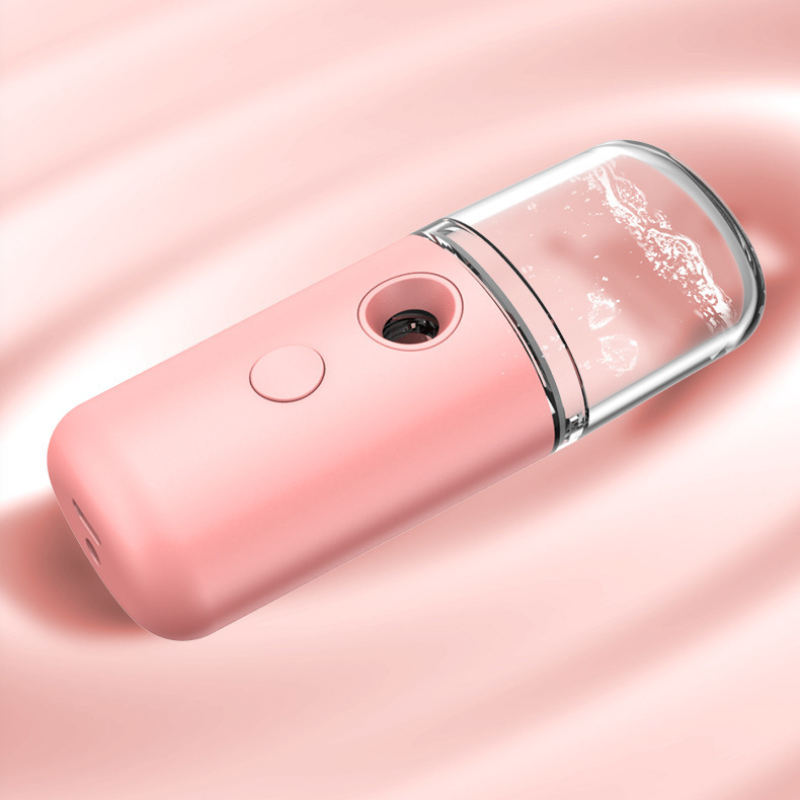 Portable Mini Air Humidifier Nano Face Steamer Facial Sprayer USB Rechargeable Nano Spray Hydry Apparatus Cold Spray Apparatus