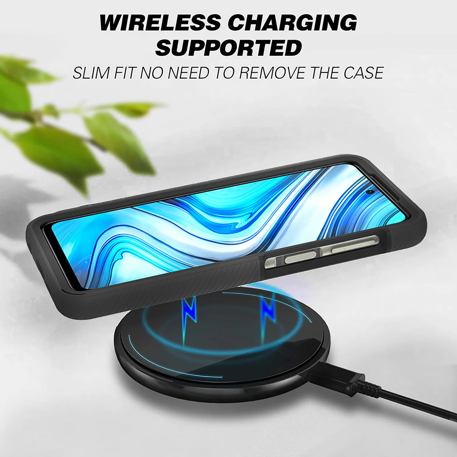 Funda híbrida resistente a prueba de golpes para Xiaomi Redmi Note 9S 9 Pro 10 Global 9C 10A 10C 12C TPU marco cubierta trasera de plástico duro