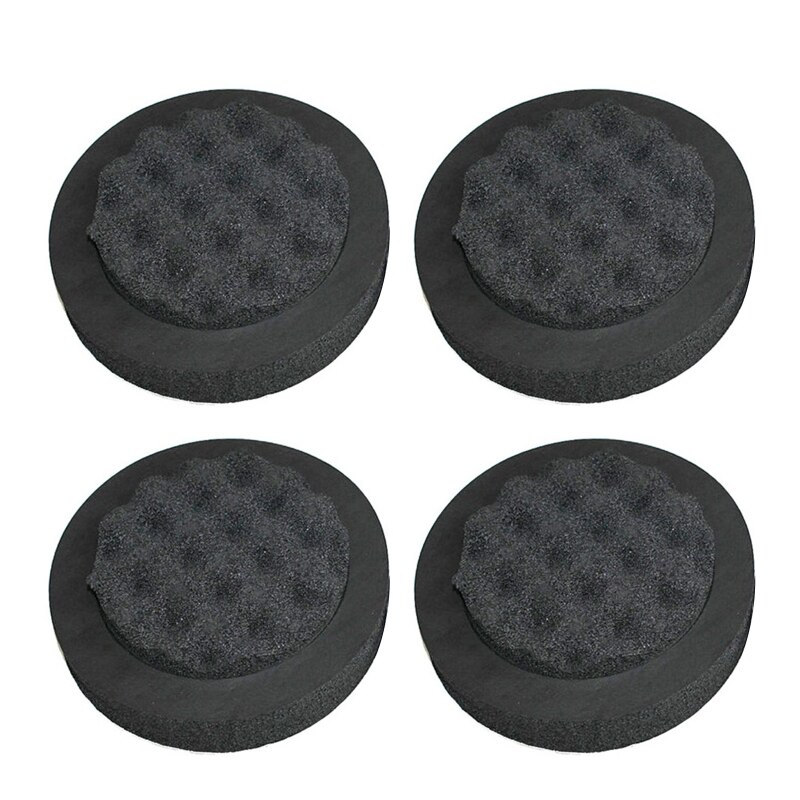 4-Pack 7.9-Inch Praktische Ronde Stereo Woofer Isolatie Ring Schuim Foam Pad Auto Luidspreker Accessoires