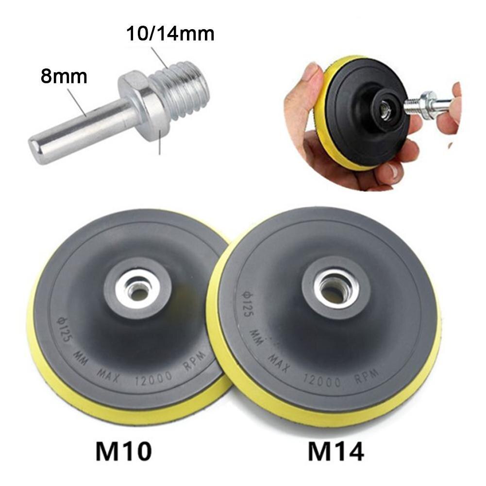 5inch Car Polishing Disc 11Pcs/Set Self-Adhesive Buffing Polishing Adapter Sponge Wool Waxing For Car Polisher Wheel Pad Dr S7L5