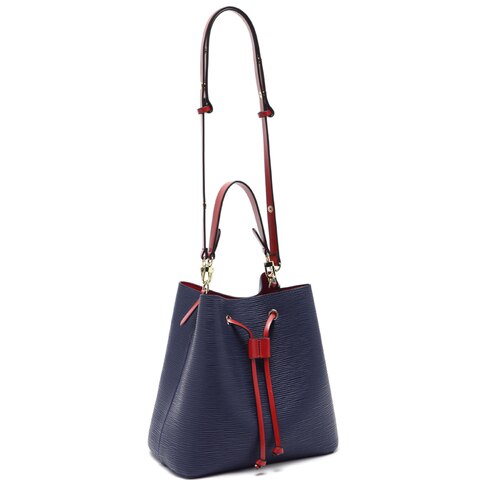 nouvelle seau grande capacité fourre-tout décontractés épaule sacs de messager célèbre concepteur femmes sac à main et sac à main: Dark Blue