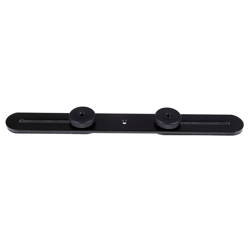 Trípode con tornillo 1/4 para estudio, soporte de luz para cámara, accesorios para Flash Dual